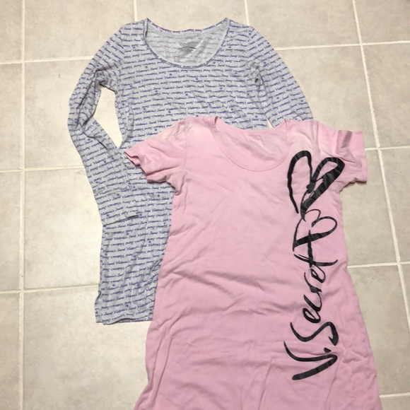 Victoria’s Secrets Sleep Shirt/Dress Set - Picture 1 of 4